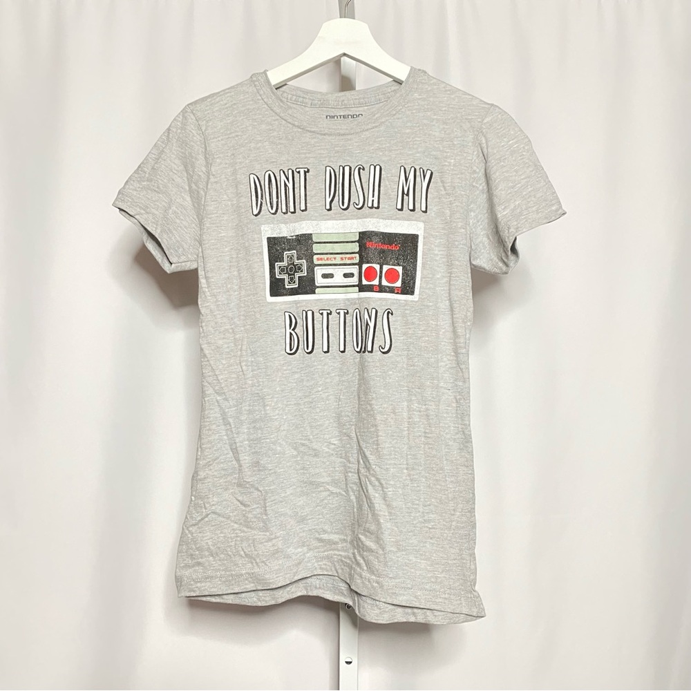 Nintendo Don't Push My Buttons T-Shirt • S